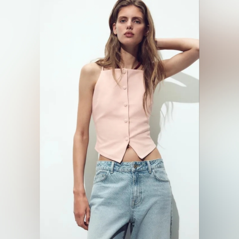 Zara Vest With Buttons